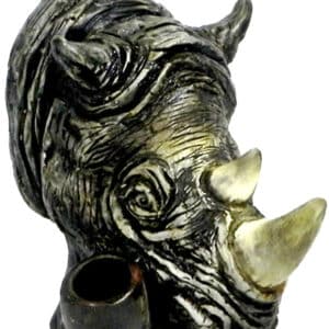 Pichincha Hand Crafted Medium Hand Pipe - Rhino