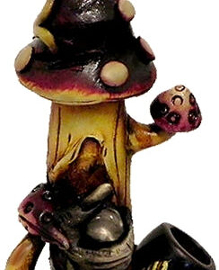 Pichincha Hand Crafted Medium Hand Pipe - Shroom Stone