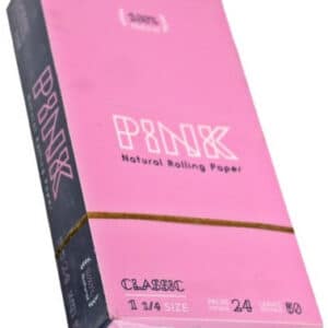 Pink Natural Rolling Paper - 1 1-4