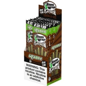 Blunt Wrap Platinum Cigarillo Wraps - Kush