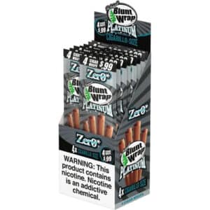 Blunt Wrap Platinum Cigarillo Wraps - Zero