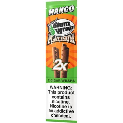 Double Platinum Original Blunt Wraps - Mango