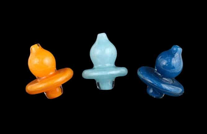 4ct UFO Bubble Carb Cap Assortment