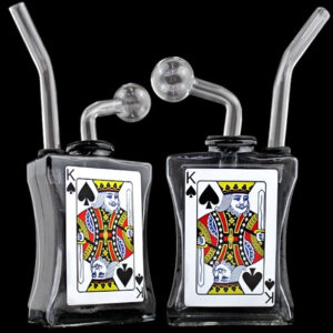 5" Poker Card Oil Burner Bubbler Assortment