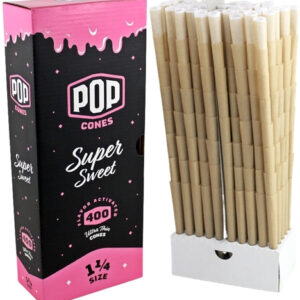 Pop Cones Flavor Activated Pre-Rolled Cones - 1 1-4 - 400pk - Super Sweet