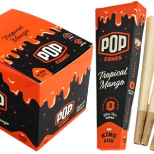 Pop Cones Flavor Activated Pre-Rolled Cones - King Size - 1 1-4 - Choose Size and Flavor