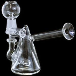 4" Pyramid Mini Sidecar 10mm Oil Rig Water Pipe