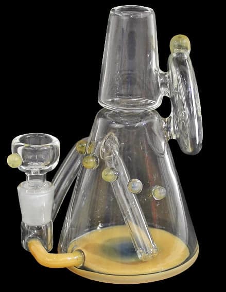 6" Pyramid Vortex Disc Recycler Water Pipe