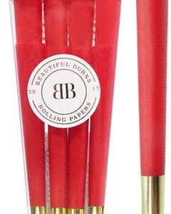 Beautiful Burns 8pk Pre-Rolled 98mm Designer Cones - Queen of Hearts