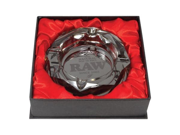 RAW Prism Glass Ashtray - Dark Side