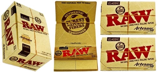 RAW Artesano Tray Paper and Tips - Classic 1 1-4