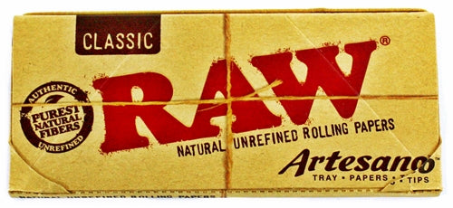 RAW Artesano Tray Paper and Tips - Classic King Size