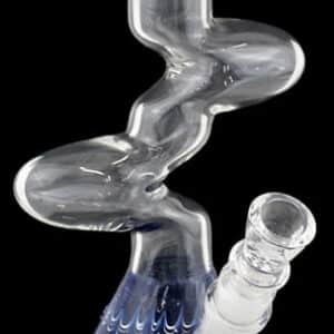 10" Raked Double Zong Water Pipe