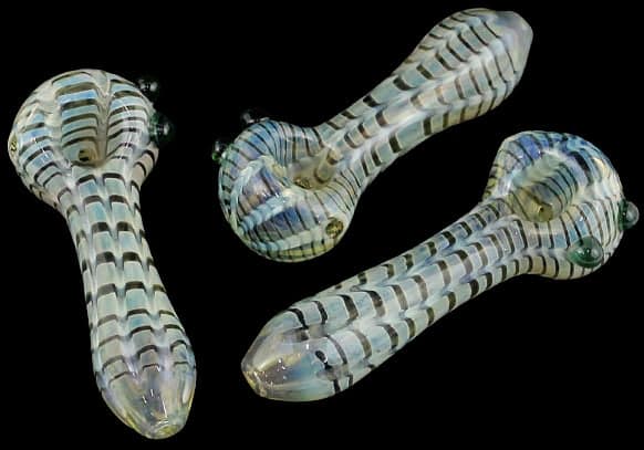 10ct 4" Raked Fuming Web Hand Pipe