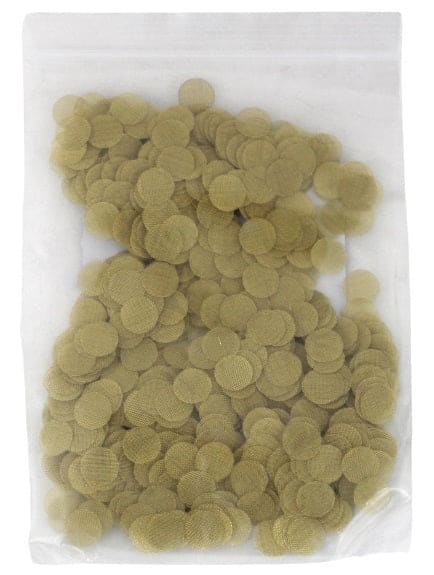Randys Brass Screens Bulk 1000pk - .5"
