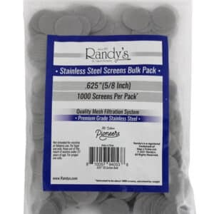 Randys Stainless Steel Screens Bulk 1000pk - .625"