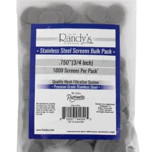 Randys Stainless Steel Screens Bulk 1000pk - .750"