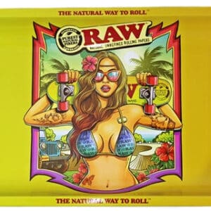 RAW Rolling Tray Brazil Metal 2nd Edition - Small