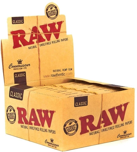 Raw Connoisseur - King Size Slim with Tips