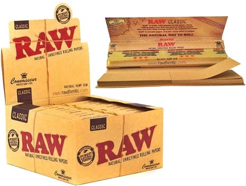 Raw Connoisseur - King Size Slim with Tips