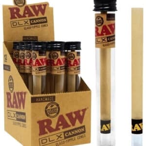 Raw DLX - Glass Tipped Cannons 12pk