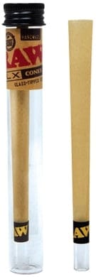 Raw DLX - Glass Tipped Cones 12pk