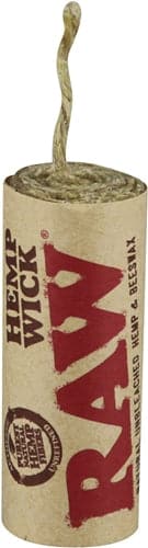 Raw Hemp Wick 20ft 20pk