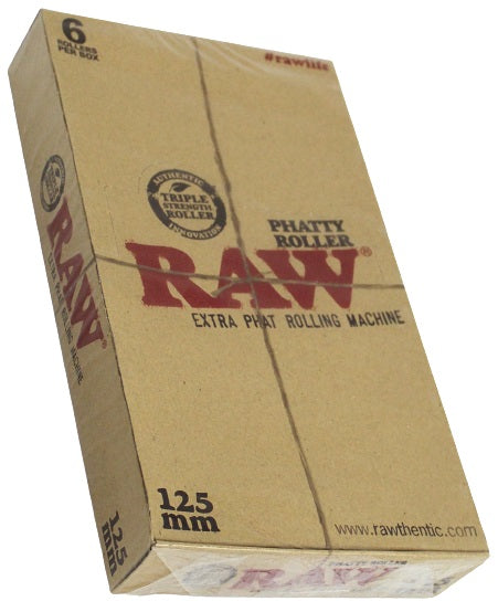 Raw Phatty Roller Extra Phat Blunt Rolling Machine 6pk