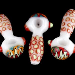 2ct 4" Reversal Art Gabion Spoon Hand Pipe