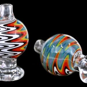 2ct Reversal Art Heavy Bubble Carb Cap