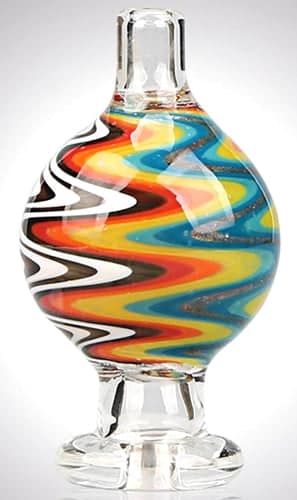 2ct Reversal Art Heavy Bubble Carb Cap