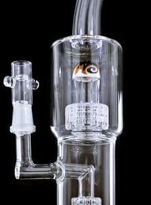 12" Reversal Art Dual Shower Perk 14mm Oil Rig