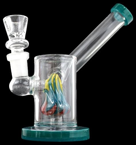 6" Side Car Reversal Art Perk Water Pipe