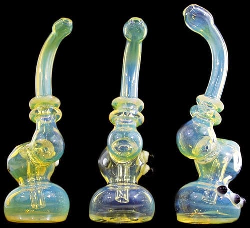 2ct 5" Rim Fuming Marble Dot Bubbler