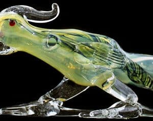 6" Road Runner Fuming Animal Pipe