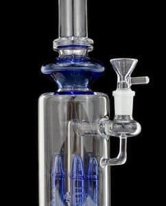 12" Color Rim Rocket Perk Water Pipe