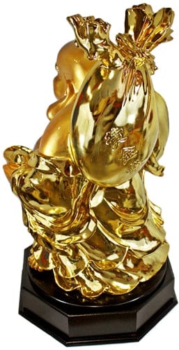 28" Rotating Gold Buddha Statue #3