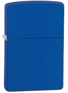 Zippo Lighter - Royal Blue Matte $24.95