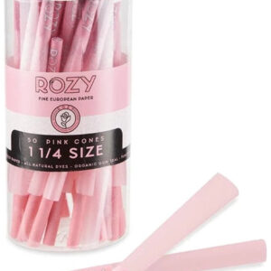 Rozy Pink Pre-Rolled Cones - 1 1-4 - 50ct Jar