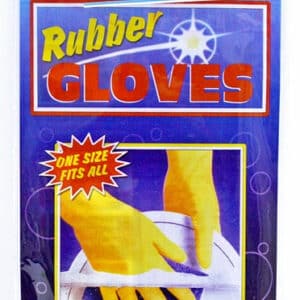 12ct Rubber Gloves