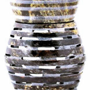 4.25" Carved Soapstone Aroma Lamp SBR217