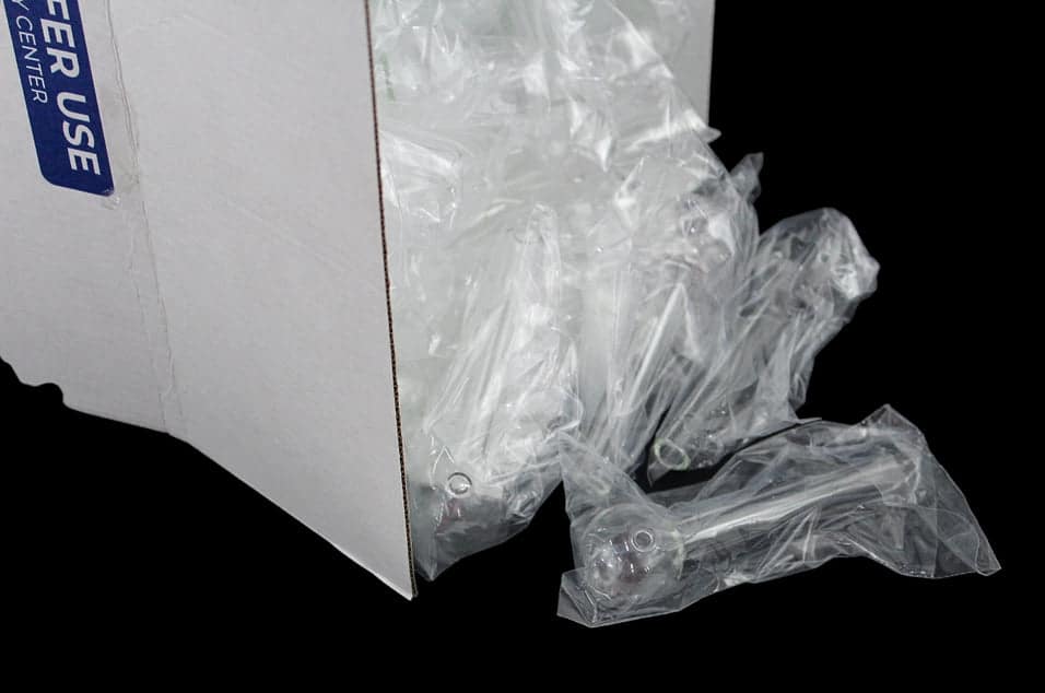 100ct 4" Safer Use Supply Sterile Individually Wrapped Oil Burners