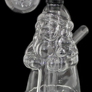 5" Santa with Mistletoe 3pc Oil Burner