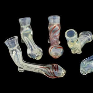 10ct 3" Swirl Fuming Sherlock Chillum