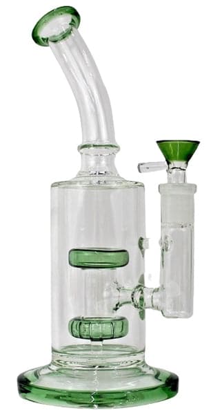 10" Shower UFO Perk Color Rim Curve Water Pipe