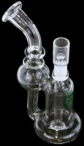 8" Showerhead Recycler 14mm Oil Rig Bubbler