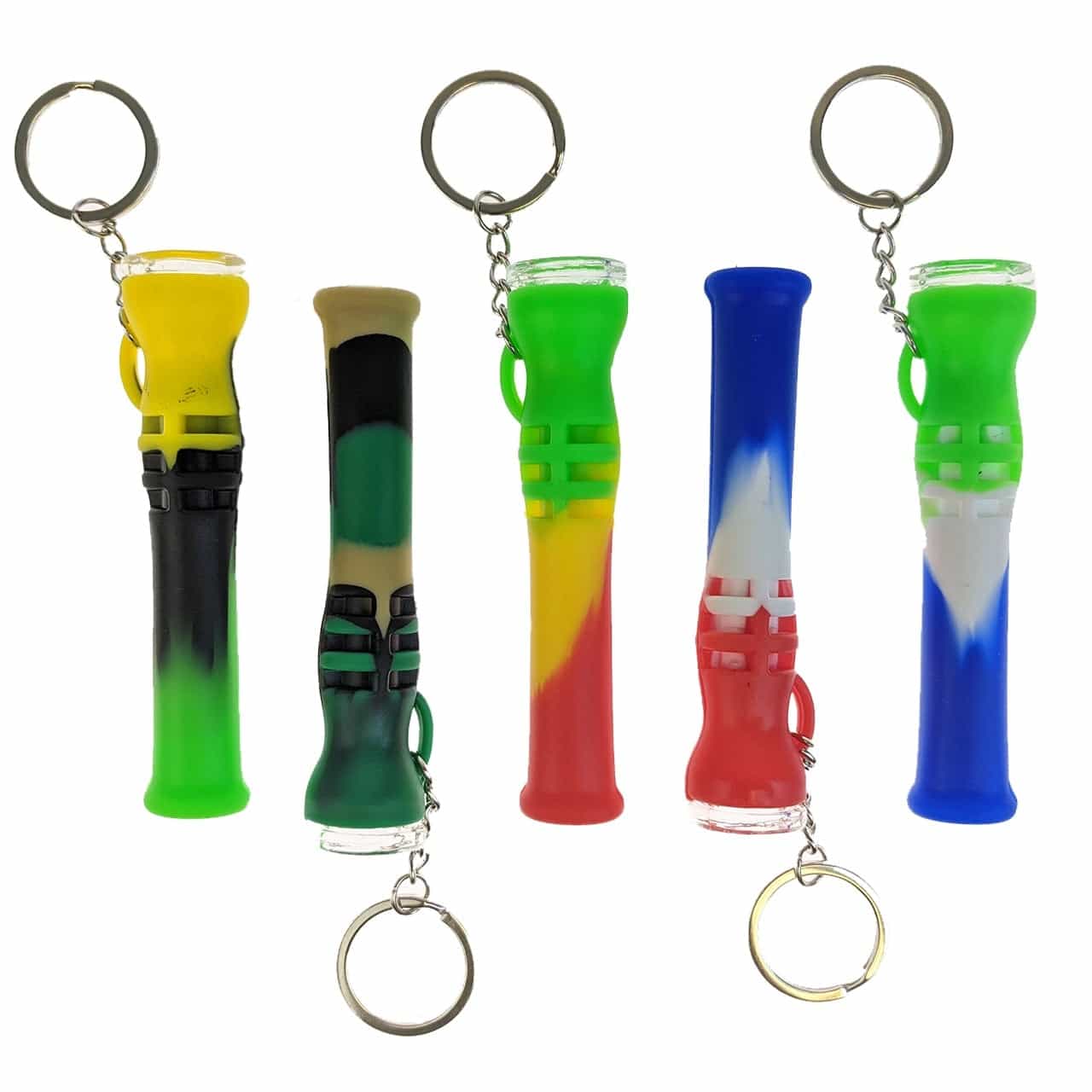 10ct Silicone Keychain Chillum