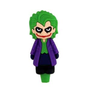 Silicone Hand Pipe with Glass Bowl - Joker