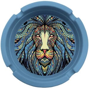 Vsyndicate Silicone Blazin Ashtray - Tribal Lion