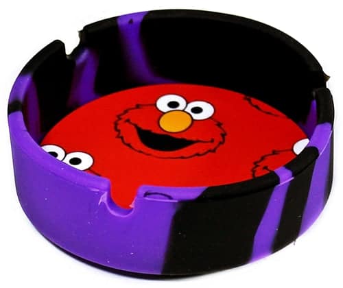 5ct 3.5" Silicone Character Ashtray Assortment